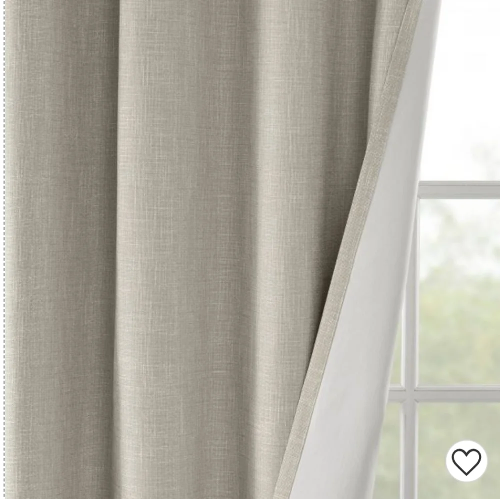 Rune Printed Heathered Blackout Panel